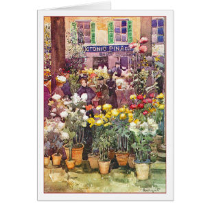 Italienischer Blumen-Markt durch Maurice