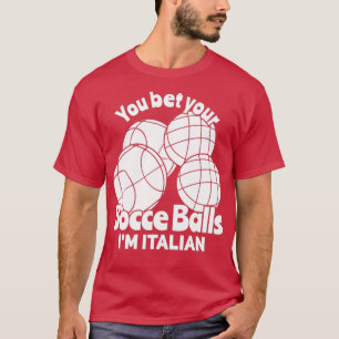 Italienischer Bowling Bocce Ball Bocci T-Shirt