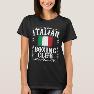 Italienischer Boxclub T Shirt Vintag Boxer Italien