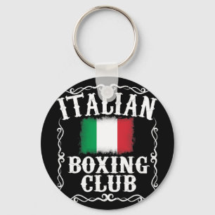 Italienischer Boxclub T Shirt Vintag Boxer Italien Schlüsselanhänger