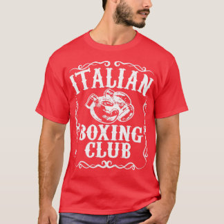 Italienischer Boxclub Vintag Boxer Gloves Italien  T-Shirt