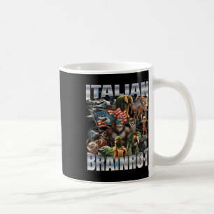 Italienischer Brainrot Großer Meme 4. Juli Flagge  Kaffeetasse