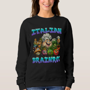 Italienischer Brainrot Lustige Gemüse Gen Z Meme S Sweatshirt