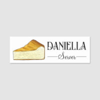 Italienischer Cheesecake Slice Dessert NYC Käse Ku