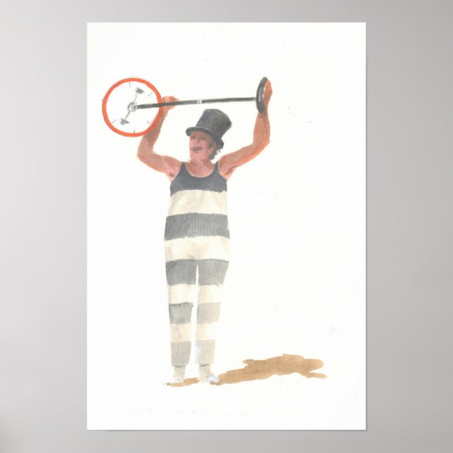 Italienischer Clown Poster (Vorne)