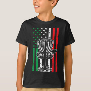 Italienischer Disc Golf Italien Flagge Frisbess Di T-Shirt