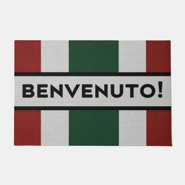 Italienischer Empfang Fußmatte (Vorderseite)