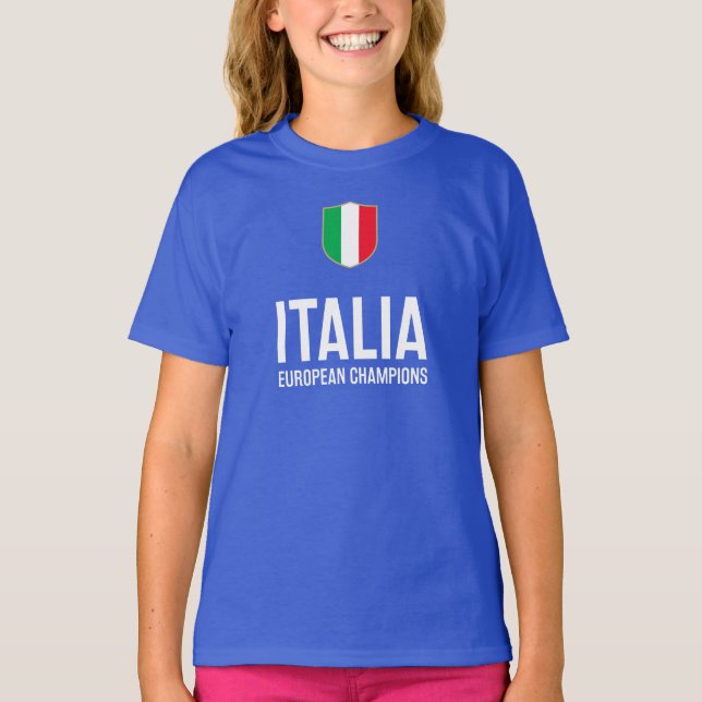 Italienischer Europameister-T - Shirt (Vorderseite)