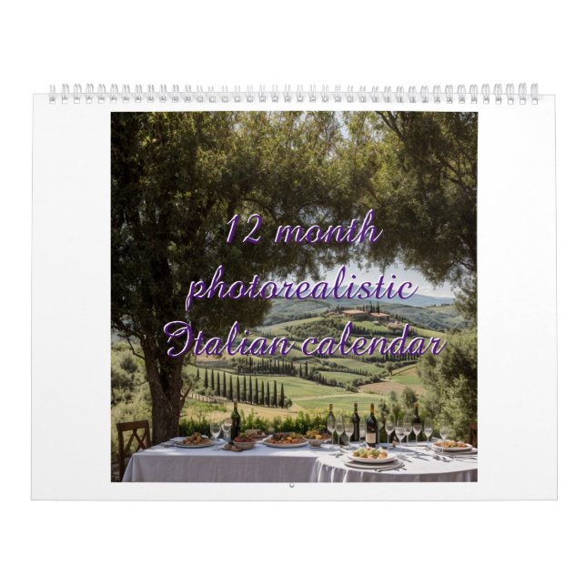 Italienischer Fotokalender Kalender (Titelbild)