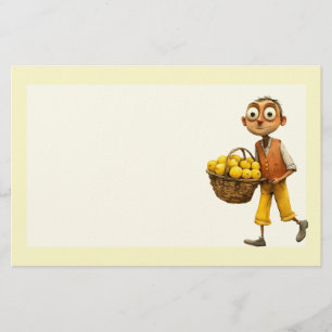 Italienischer Frühling Clipart Briefpapier