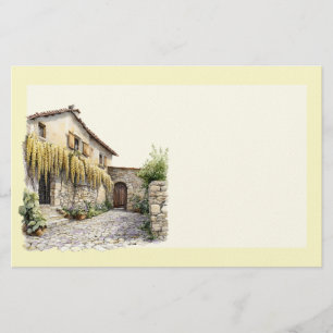 Italienischer Frühling Clipart Briefpapier