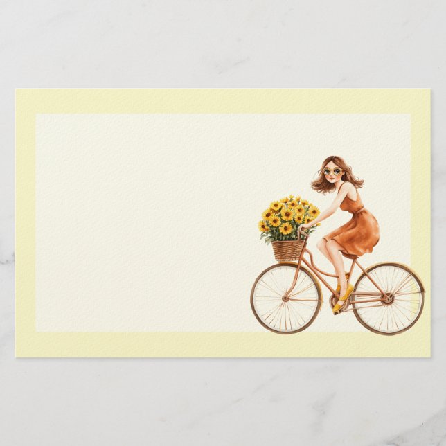 Italienischer Frühling Clipart Briefpapier (Vorderseite)