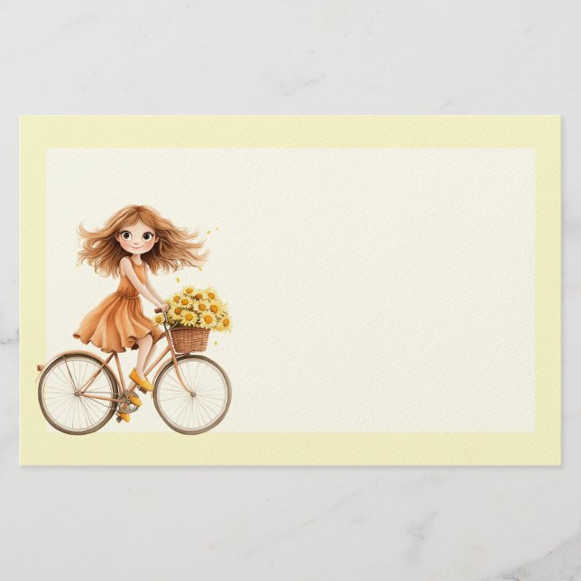 Italienischer Frühling Clipart Briefpapier (Vorderseite)