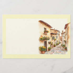 Italienischer Frühling Clipart Briefpapier