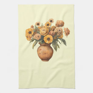 Italienischer Frühling Clipart Geschirrtuch