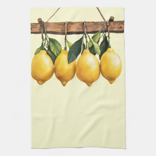 Italienischer Frühling Clipart Geschirrtuch
