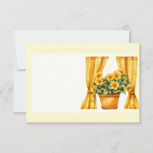 Italienischer Frühling Clipart Mitteilungskarte