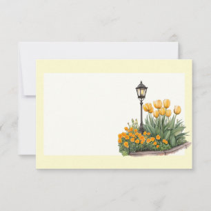 Italienischer Frühling Clipart Mitteilungskarte