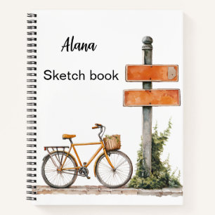Italienischer Frühling Clipart Notizbuch