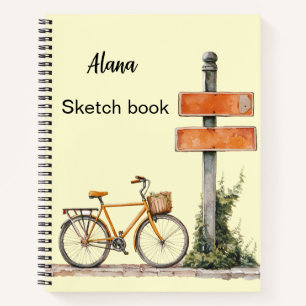 Italienischer Frühling Clipart Notizbuch