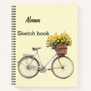 Italienischer Frühling Clipart Notizbuch
