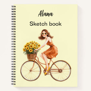 Italienischer Frühling Clipart Notizbuch
