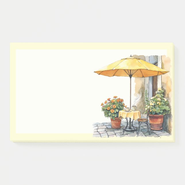 Italienischer Frühling Clipart Post-it Klebezettel (Vorderseite)