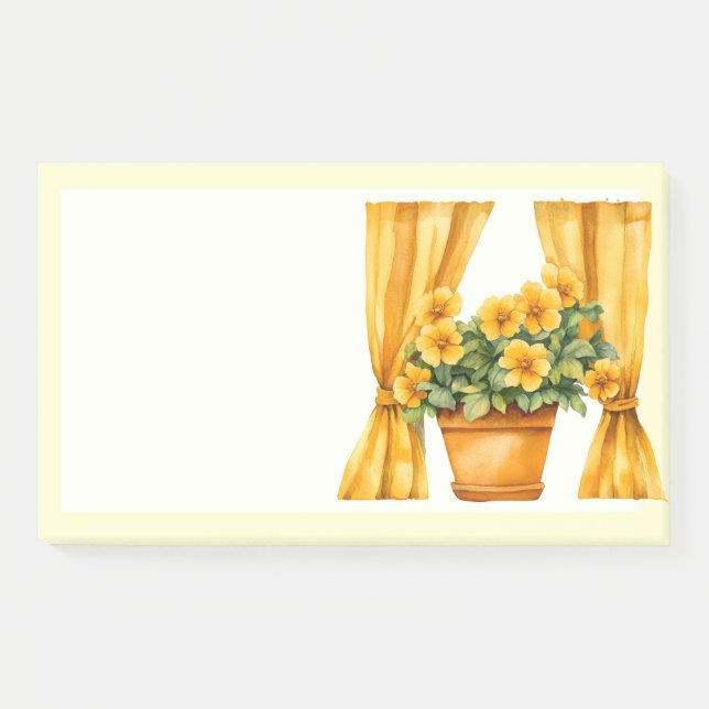 Italienischer Frühling Clipart Post-it Klebezettel (Vorderseite)