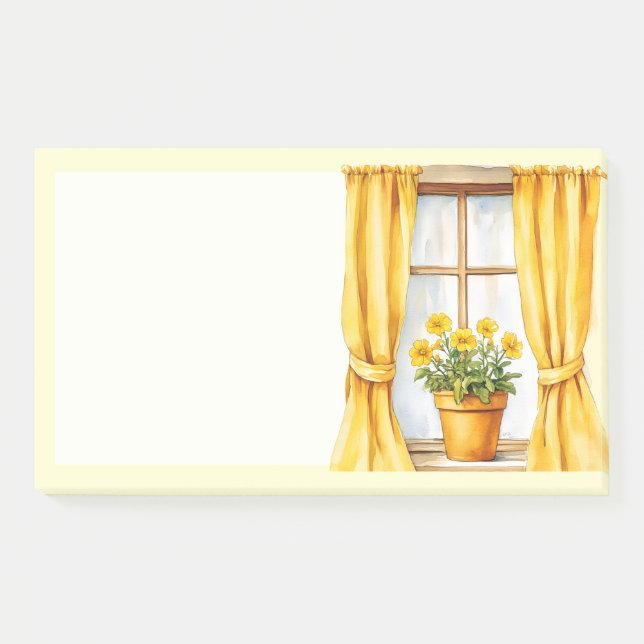 Italienischer Frühling Clipart Post-it Klebezettel (Vorderseite)