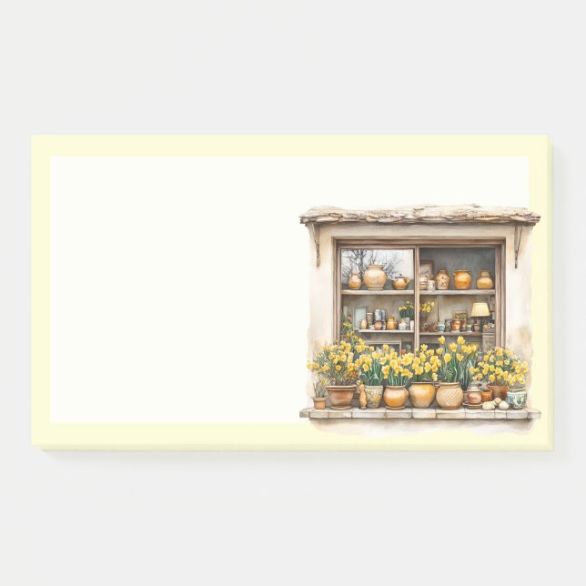 Italienischer Frühling Clipart Post-it Klebezettel (Vorderseite)