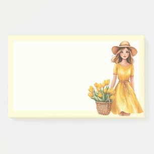 Italienischer Frühling Clipart Post-it Klebezettel
