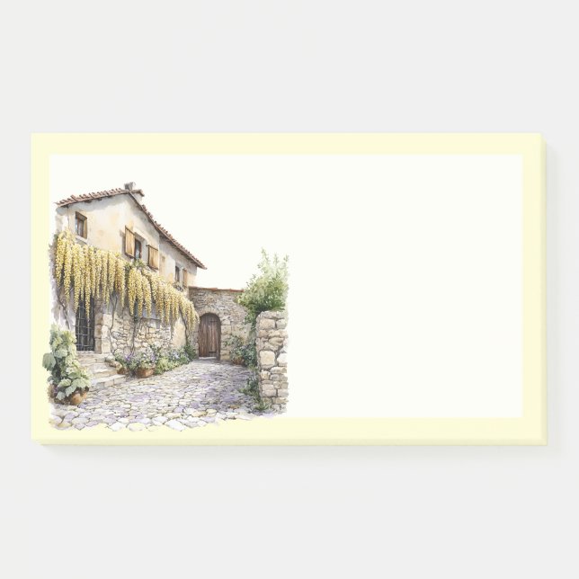 Italienischer Frühling Clipart Post-it Klebezettel (Vorderseite)