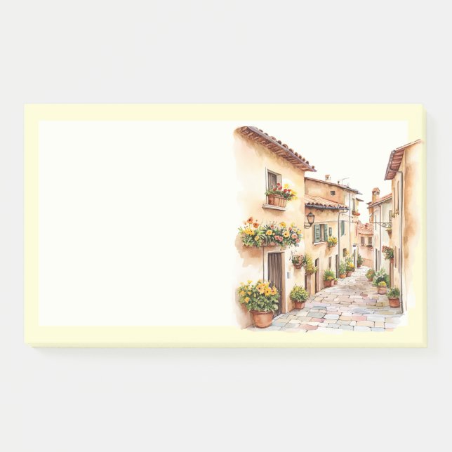 Italienischer Frühling Clipart Post-it Klebezettel (Vorderseite)