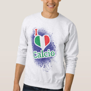 Italienischer Fußball-Calcio-Fußball Sweatshirt