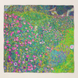 Italienischer Garten, Gustav Klimt Schal<br><div class="desc">Gustav Klimt (14. Juli 1862 - 6. Februar 1918) war ein österreichischer symbolischer Maler und einer der prominentesten Mitglieder der Wiener Sezessionsbewegung. Klimt ist bekannt für seine Gemälde, Wandgemälde, Skizzen und andere Kunstobjekte. Neben seinen figurativen Werken, die Allegorien und Portraits enthalten, malte er Landschaften. Unter den Künstlern der Wiener Sezession...</div>
