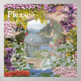 Italienischer Garten Poster