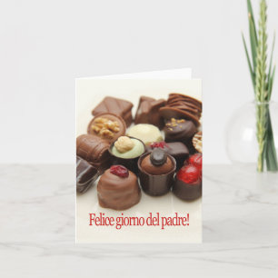 Italienischer Glückstag Vater Karte