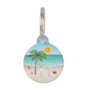 Italienischer Grauschwund im Tropical Summer Beach Haustiermarke
