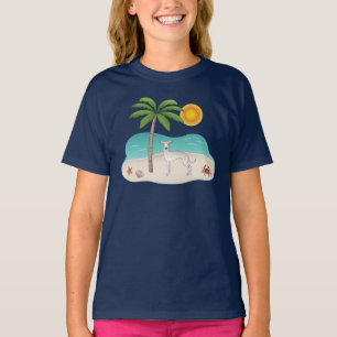 Italienischer Grauschwund im Tropical Summer Beach T-Shirt