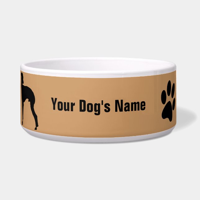 Italienischer Grehound タ リ ア グ ・ ウ レ ハ ド Napf (Vorderseite)