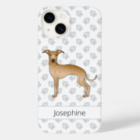 Italienischer Greyhound Niedlicher Hund mit Indivi