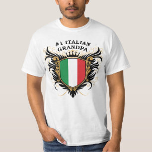 Italienischer Großvater der Nr.-eine T-Shirt
