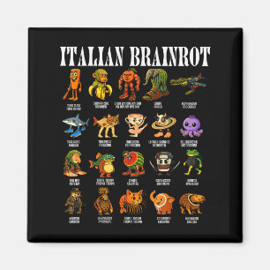 Italienischer Hirnrost Italienischer Hirnverfall L Magnet