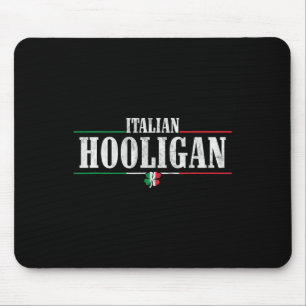 Italienischer Hooligan - Lustiger St. Patricks Tag Mousepad