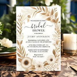 Italienischer Kaffee Sorrento Lässiges Brautparty Einladung