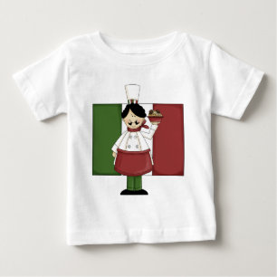 Italienischer Koch - kundenspezifisch Baby T-shirt