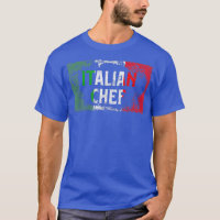 Italienischer Koch Vintage Flagge für das Cooking 