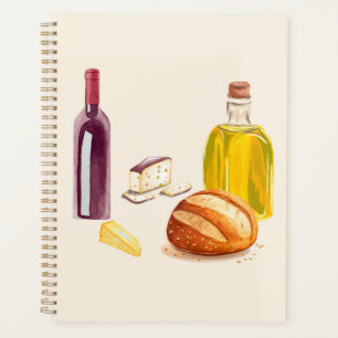 Italienischer Landhaus-Foodie Planer