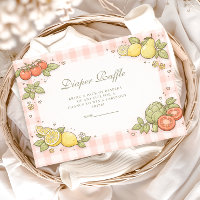 Italienischer Markt Obst Baby Shower Windel-Raffle