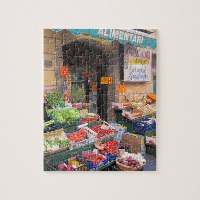 Italienischer Markt Puzzle (Vertikal)